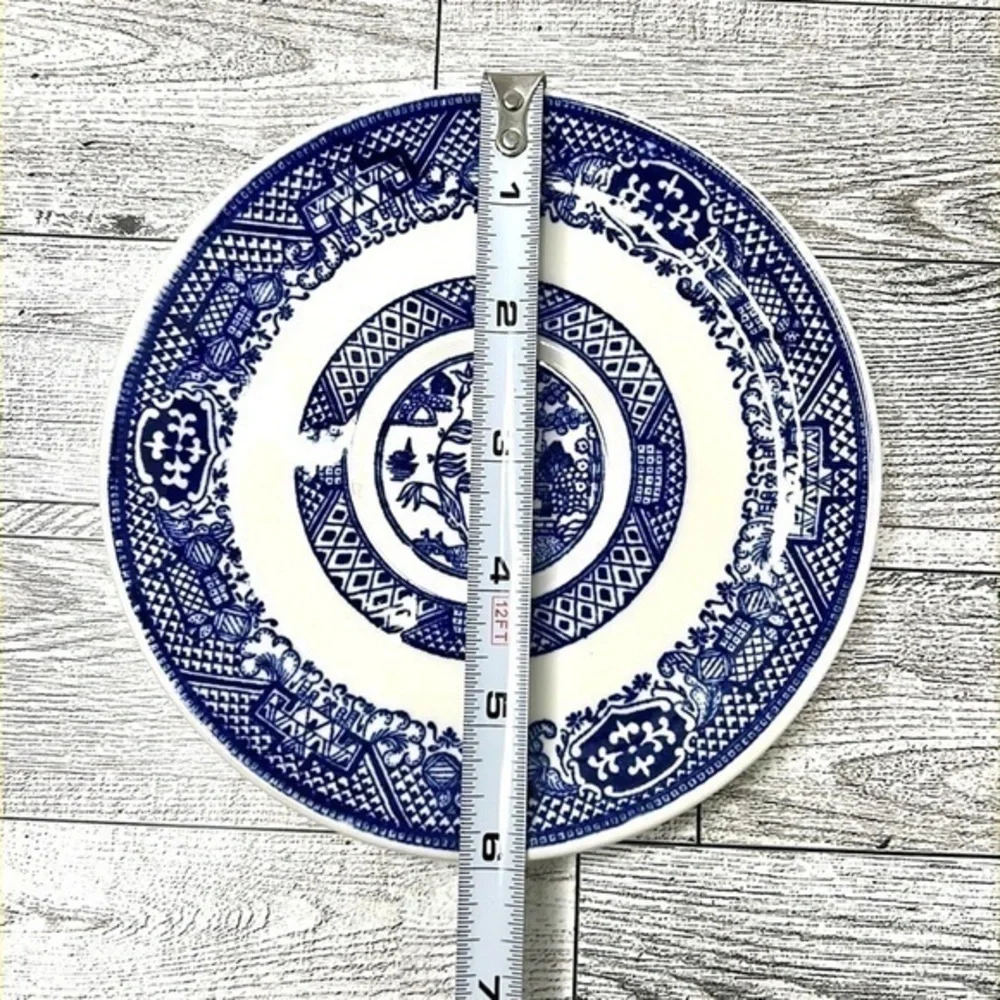 Vintage Blue Willow 6” Plate Set of 4